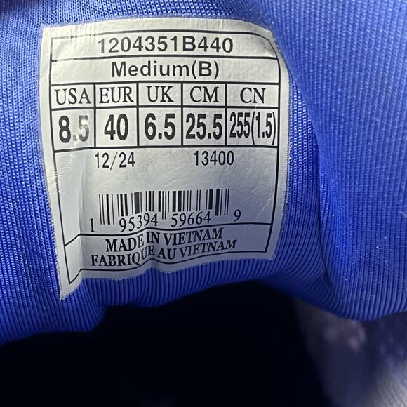 Brooks Glycerin GTS 22 Women’s Size 8.5 Running Shoes Blue Sneakers 1204351B440 - Picture 7 of 7